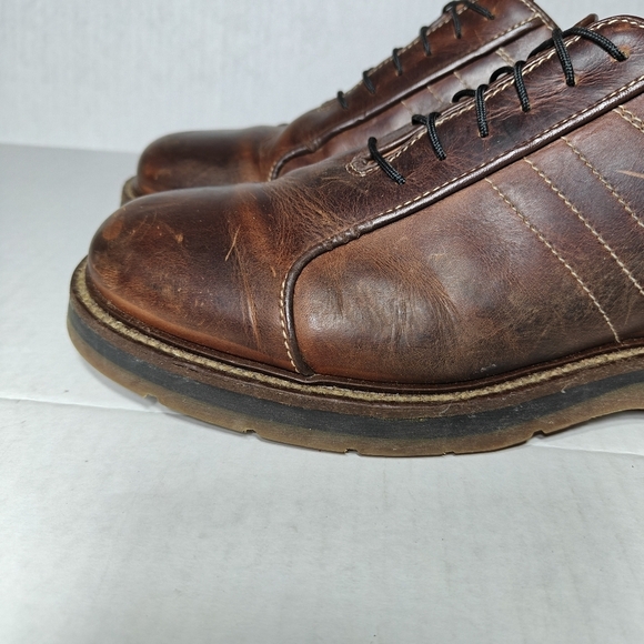 Handcrafted Johnston & Murphy Vintage Oxford Lace Up Leather Shoes Size 10.5M main image 5